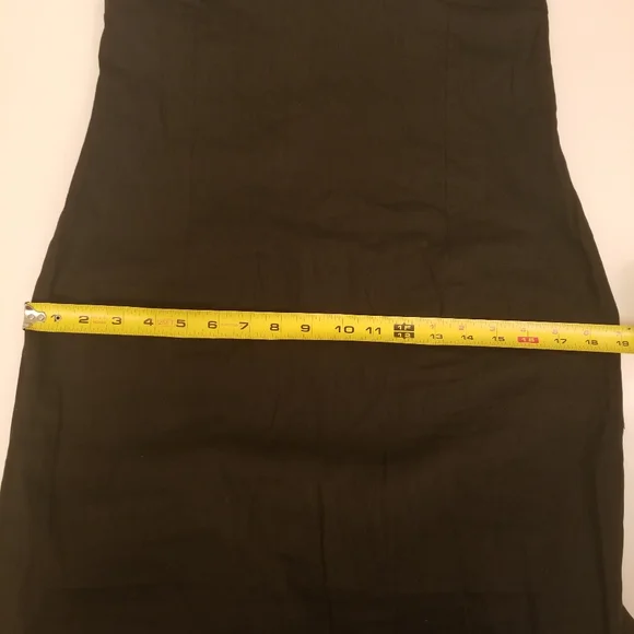 New Massimo Dutti Linen Blend Midi Dress - Picture 10 of 16